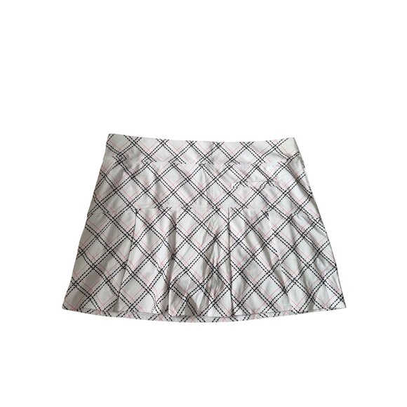 CORAL BAY Plaid Golf Tennis Pickleball Active Skort Size XL Petite - Picture 3 of 8